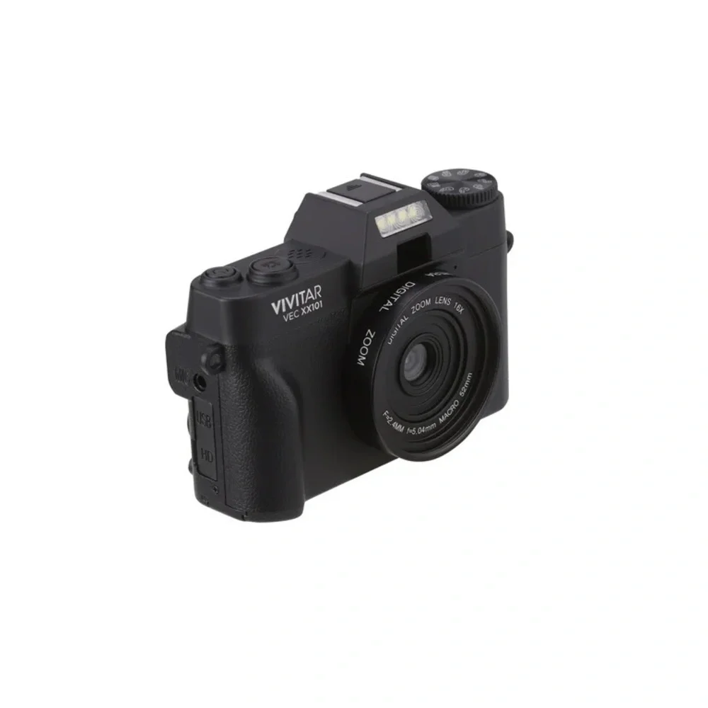 NEW Vivitar 4K WiFi Digital Camera 20MP 8x Digital Zoom LED Display Macro Lens